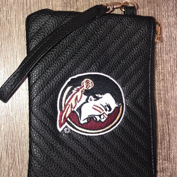 NEW Large Black wrist bag 7’x 5.5’ - Picture 4 of 4